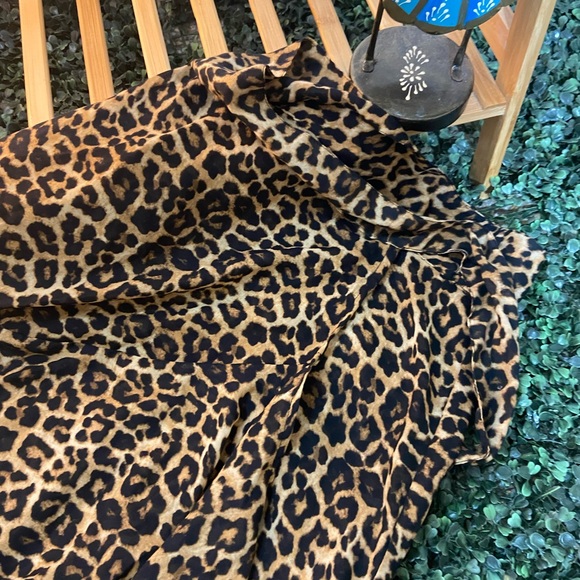 Mango Animal print Wrap Skirt - Picture 3 of 11